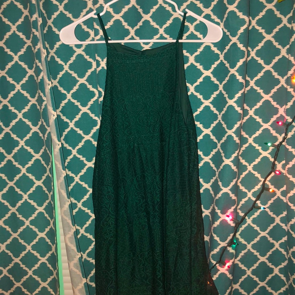 Green dress